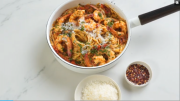 linguine-met-knoflook-en-garnalen